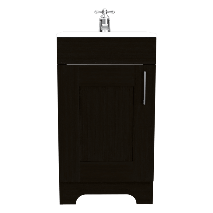 Mueble para Lavamanos Apolis, Wengue, con Una Puerta Batiente