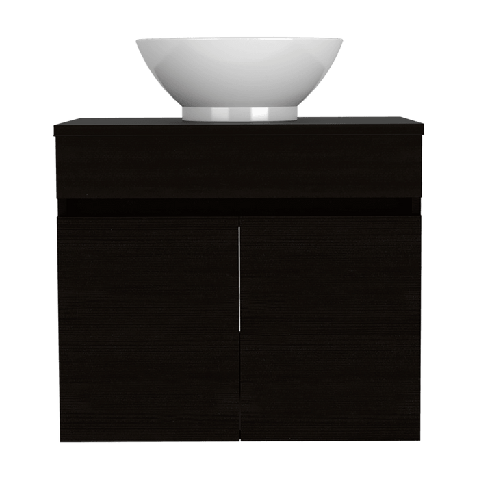 Mueble para Lavamanos Delhi, Wengue, con dos puertas batientes