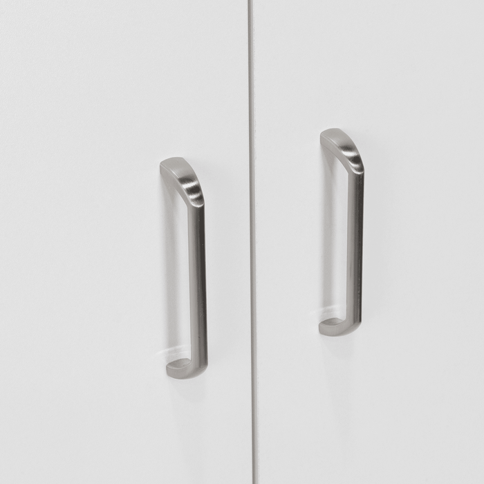 Alacena Varese, Blanco, con dos puertas y múltiples entrepaños