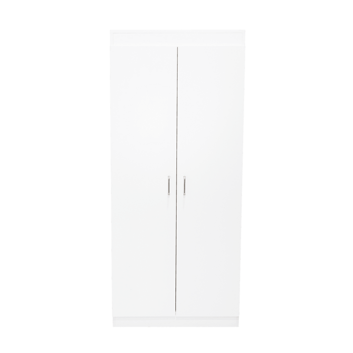 Alacena Varese, Blanco, con dos puertas y múltiples entrepaños