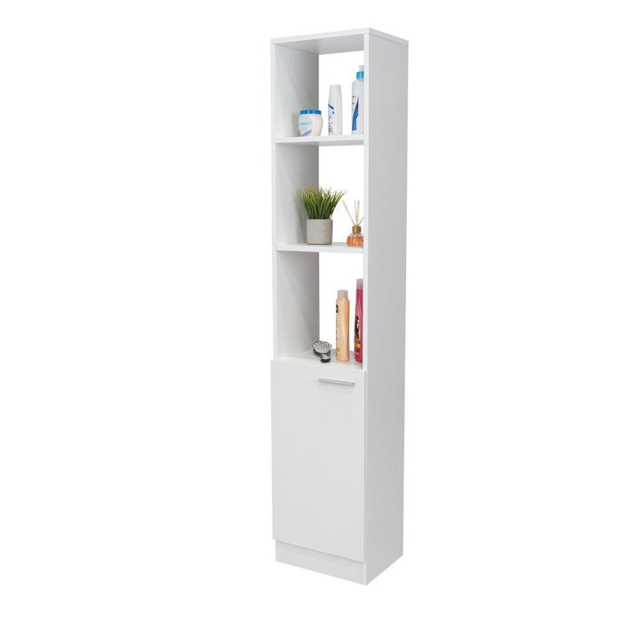 Organizador de Baño Aqua, Blanco, con Variedad de Entrepaños