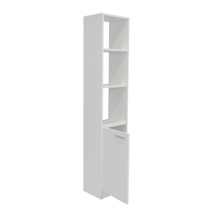 Organizador de Baño Aqua, Blanco, con Variedad de Entrepaños