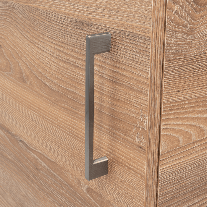 Mueble para Lavamanos Oporto, Miel, con Una Puerta Abatible