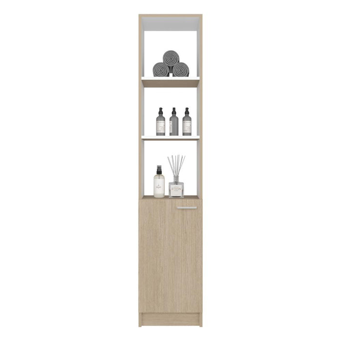 Organizador de Baño Aqua, Cartagena y Blanco, con Variedad de Entrepaños ZF
