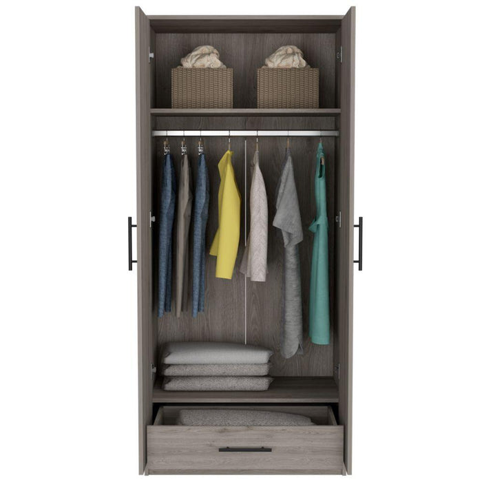 Closet Omaira, Humo, Con Entrepaños y  Amplios Cajones    ZF