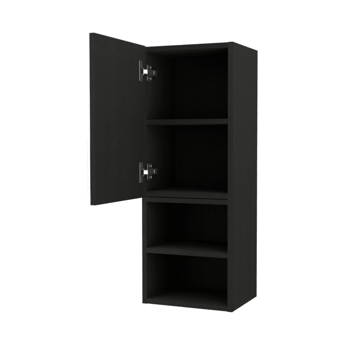 Gabinete de Baño Oporto, Wengue, con espacio para guardar objetos de aseo personal ZF