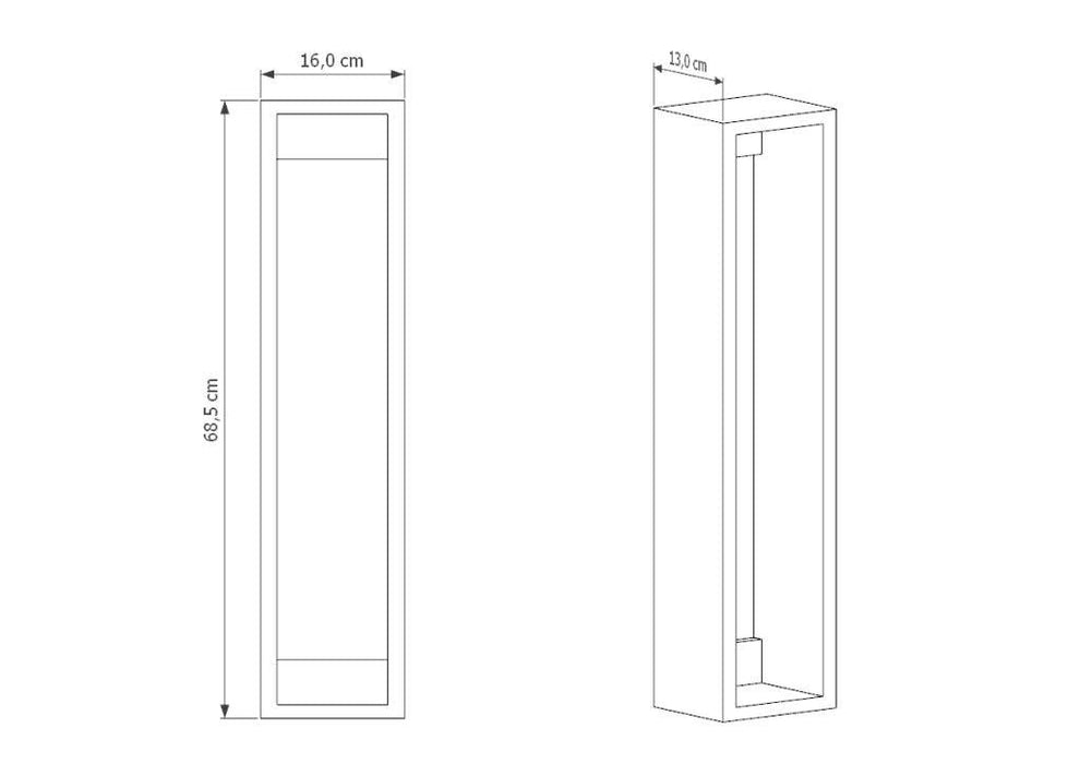 Organizador de Papel Balí, Beige, con almacenamiento para cuatro rollos X2 Unidades