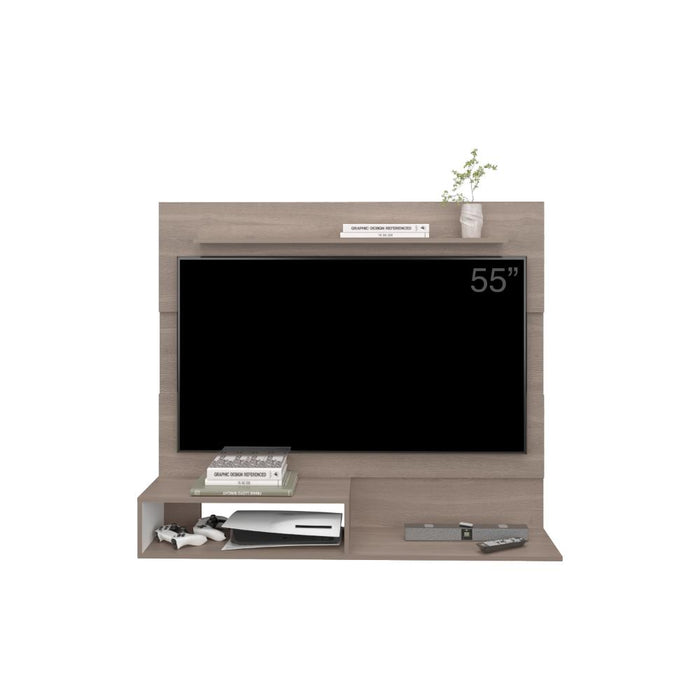 Panel de Tv Beijing, Positano y Blanco, con espacio para tv 55"