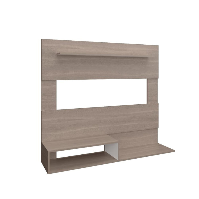 Panel de Tv Beijing, Positano y Blanco, con espacio para tv 55"