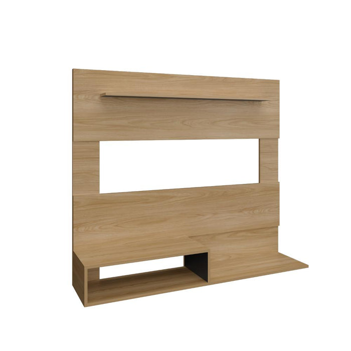 Panel de Tv Beijing, Fresno Europeo y Wengue, con espacio para tv 55"