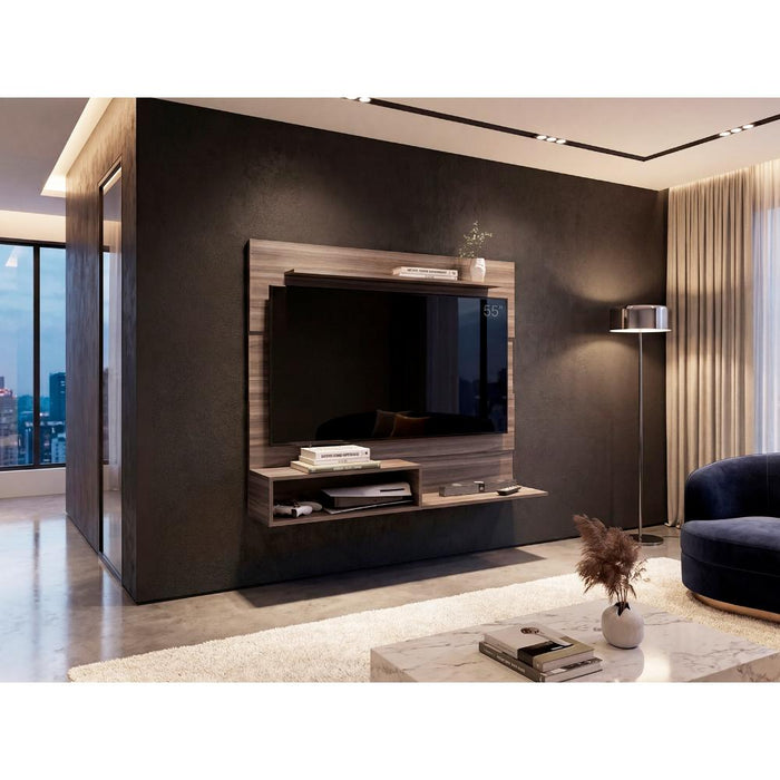 Panel de Tv Ascher, Avellana, con Espacio Para Televisor de Hasta 55 Pulgadas