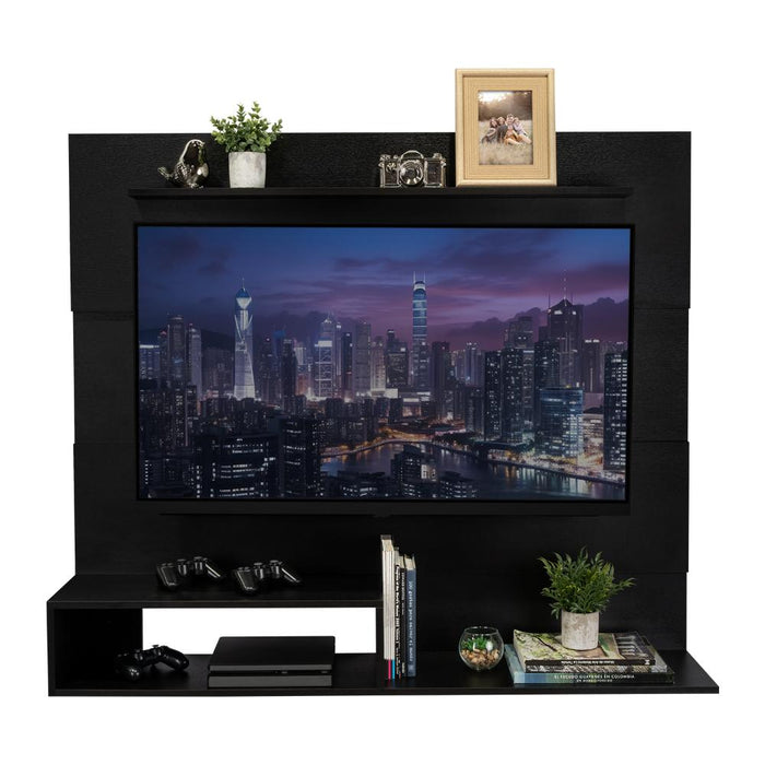 Panel de Tv Beijing, Wengue, con espacio para tv 55"