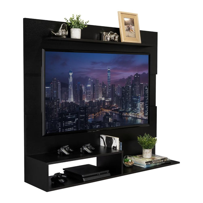 Panel de Tv Beijing, Wengue, con espacio para tv 55"