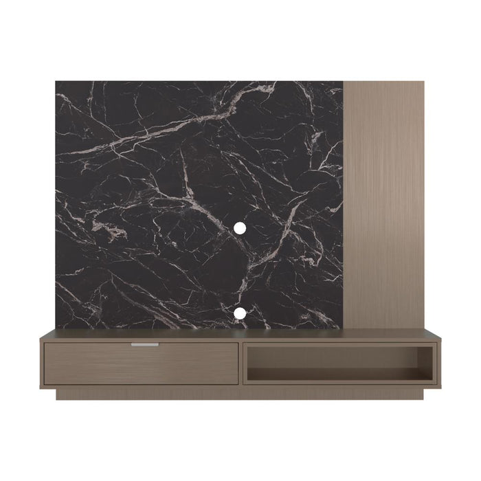 Panel de Tv Mirabella, Mamba y Ambar, Con espacio para televisor de 60 pulgadas