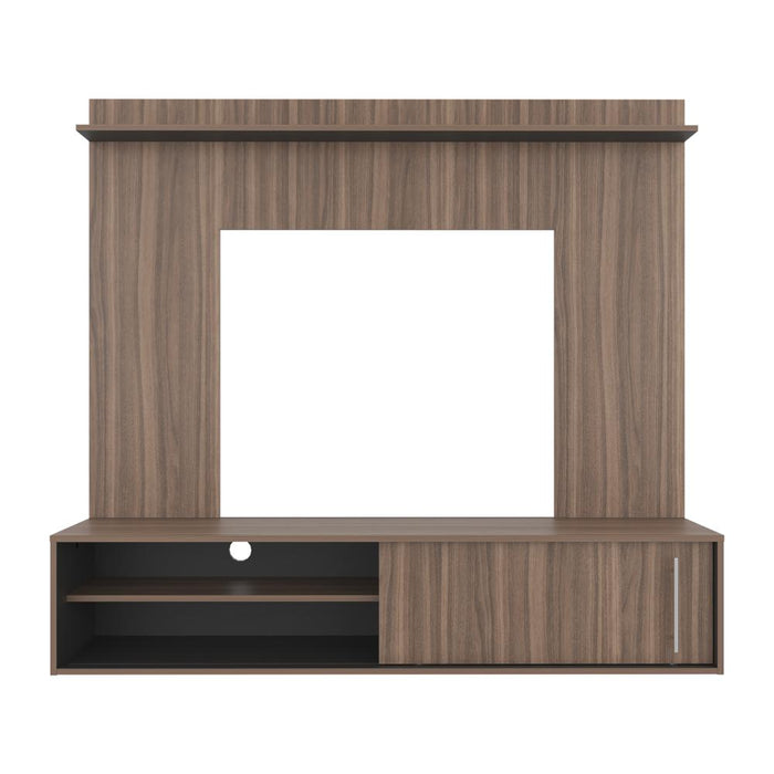 Panel de Tv Montano, Avellana y Wengue, con Espacio Para Televisor de Hasta 60 Pulgadas