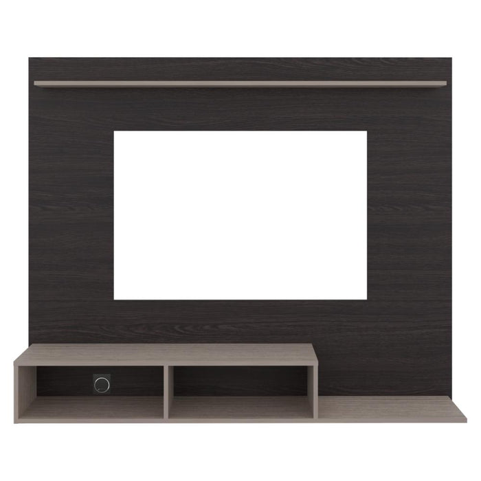 Panel de TV Munt, Positano y Wengue, con Espacio para Televisor de hasta 70" ZF