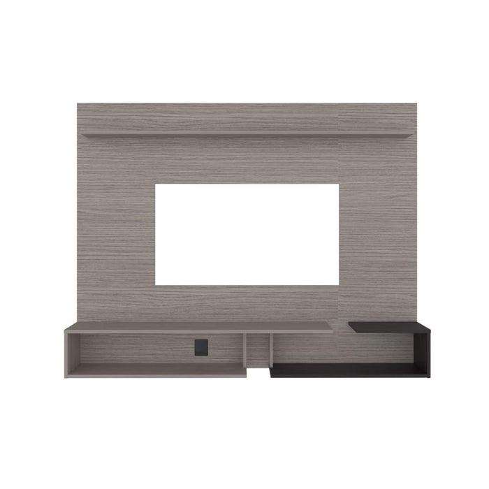 Panel de TV Desa, Positano y Kronos Wengue, con Espacio para Televisor de hasta 65" ZF