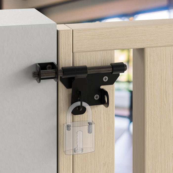 Pasador portacandado negro