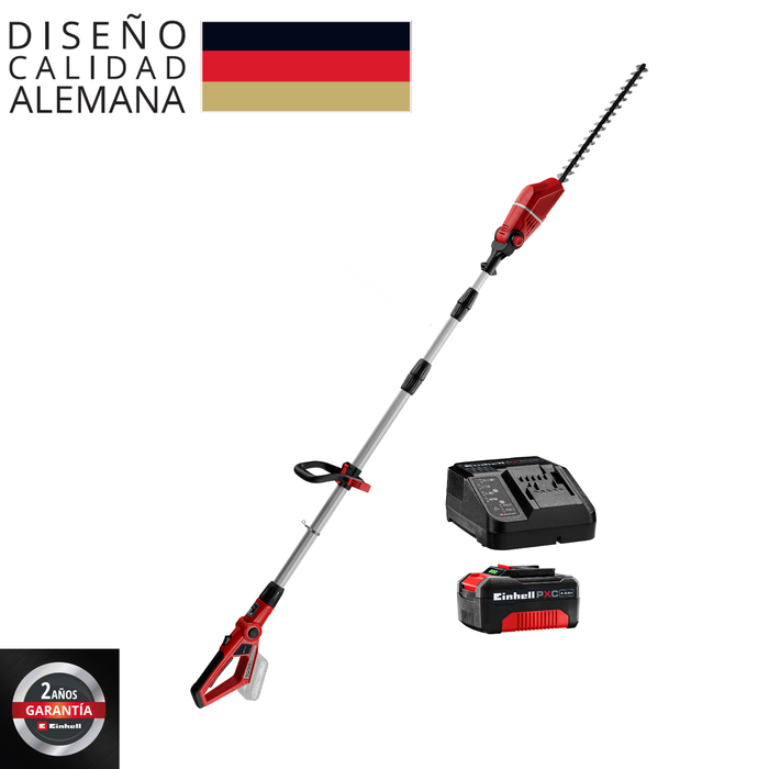 Cortasetos Inalámbrico 45 Cm + Cargador y Batería de 4,0 AH marca Einhell