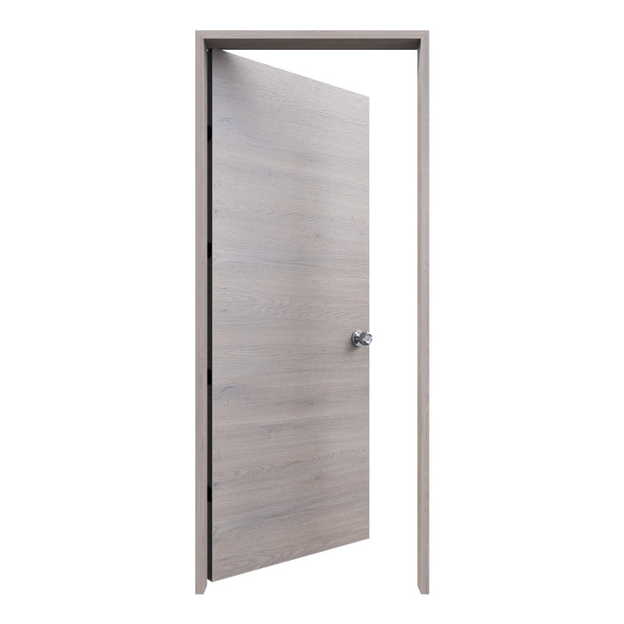 Puerta multiancho en Mdf melaminico veta horizontal