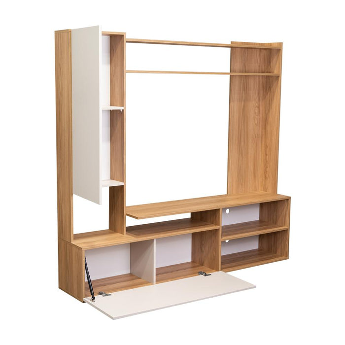 Mesa Para Tv Nocli, Fresno Europeo y Capri, Para Televisor Hasta 60 Pulgadas