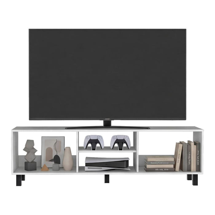 Mesa para TV Túnez Plus, Blanco, hasta 70" Pulgadas ZF