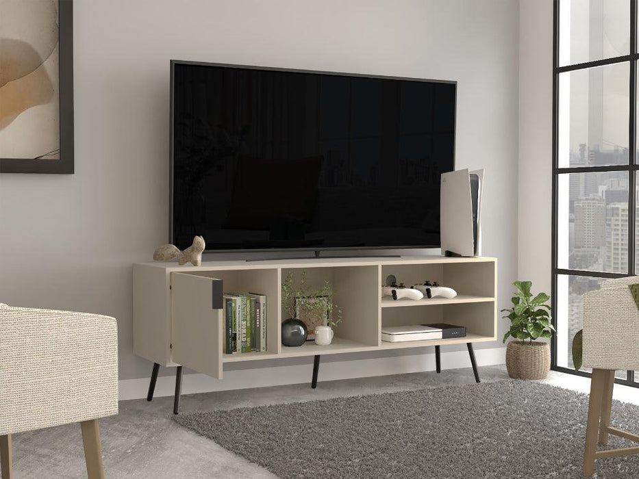 Mesa para TV Vulanno, Capri, con una puerta abatible 70" - Madecentro
