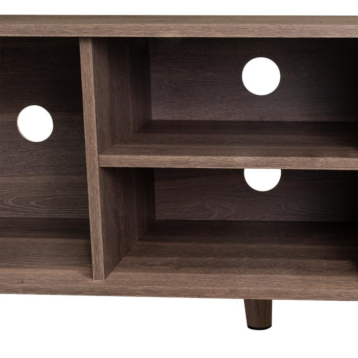 Mesa Para Tv Viena, Chocolate, con Espacio Para Tv Hasta de 45 Pulgadas