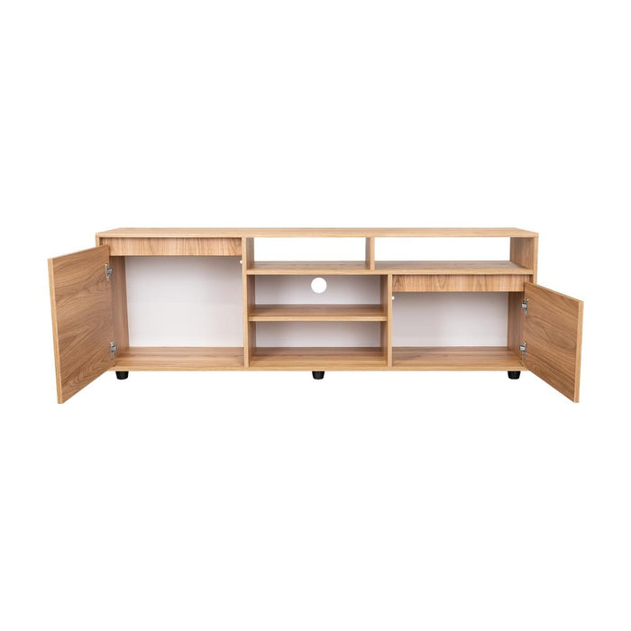 Mesa Para Tv Pino, Fresno Europeo, Para Televisor Hasta 65 Pulgadas