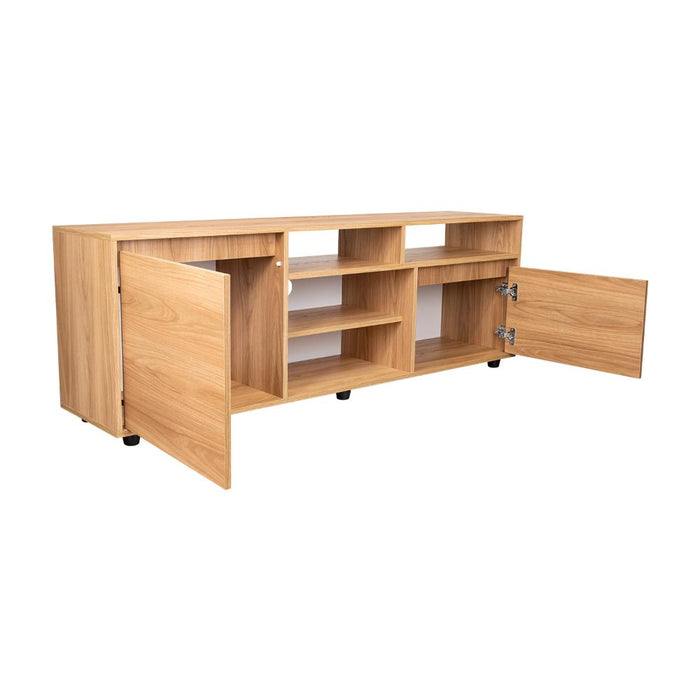 Mesa Para Tv Pino, Fresno Europeo, Para Televisor Hasta 65 Pulgadas