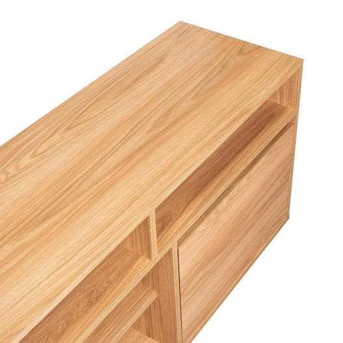 Mesa Para Tv Pino, Fresno Europeo, Para Televisor Hasta 65 Pulgadas