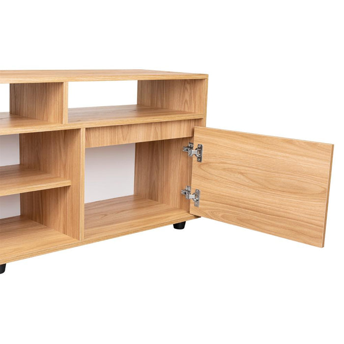 Mesa Para Tv Pino, Fresno Europeo, Para Televisor Hasta 65 Pulgadas