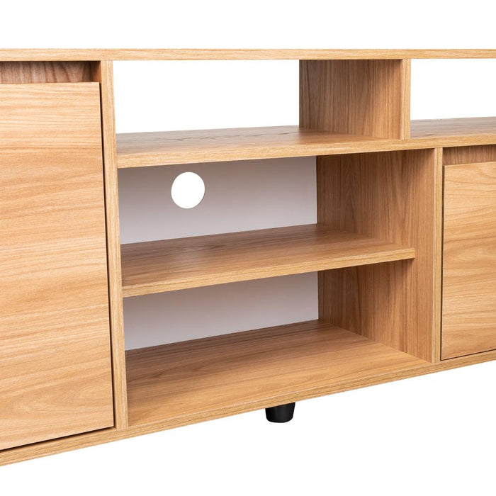 Mesa Para Tv Pino, Fresno Europeo, Para Televisor Hasta 65 Pulgadas