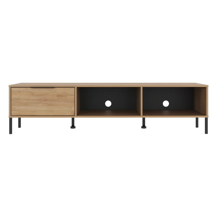 Mesa para TV Dorne, Kronos Fresno, con Puerta Abatible, para Televisor hasta 85" ZF