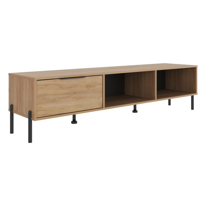 Mesa para TV Dorne, Kronos Fresno, con Puerta Abatible, para Televisor hasta 85" ZF