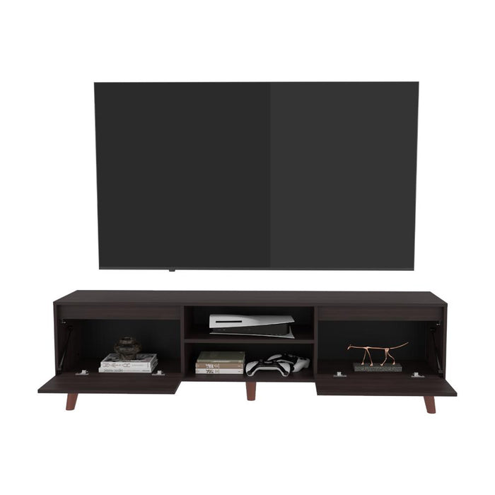 Mesa Para Tv Polaris, Nogal Europeo, para tv de hasta 75 pulgadas ZF