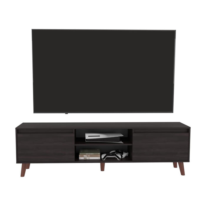 Mesa Para Tv Polaris, Nogal Europeo, para tv de hasta 75 pulgadas ZF