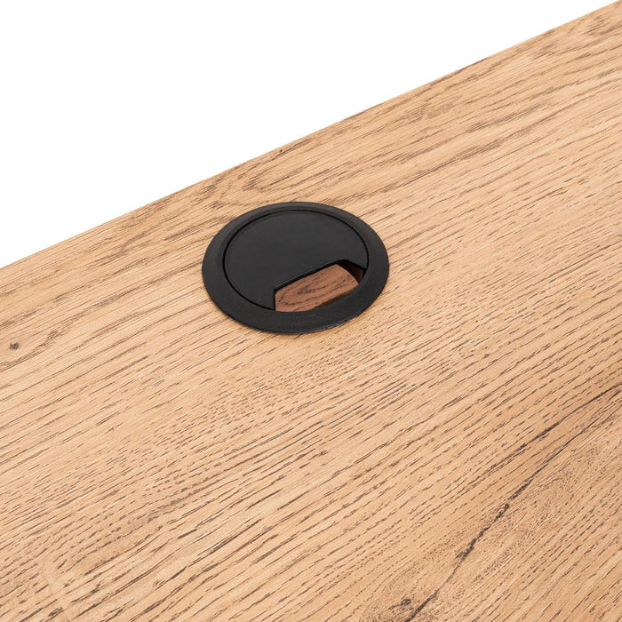 Mesa Para Tv Flotante Gleid, Macadamia, con Dos Puertas Abatibles