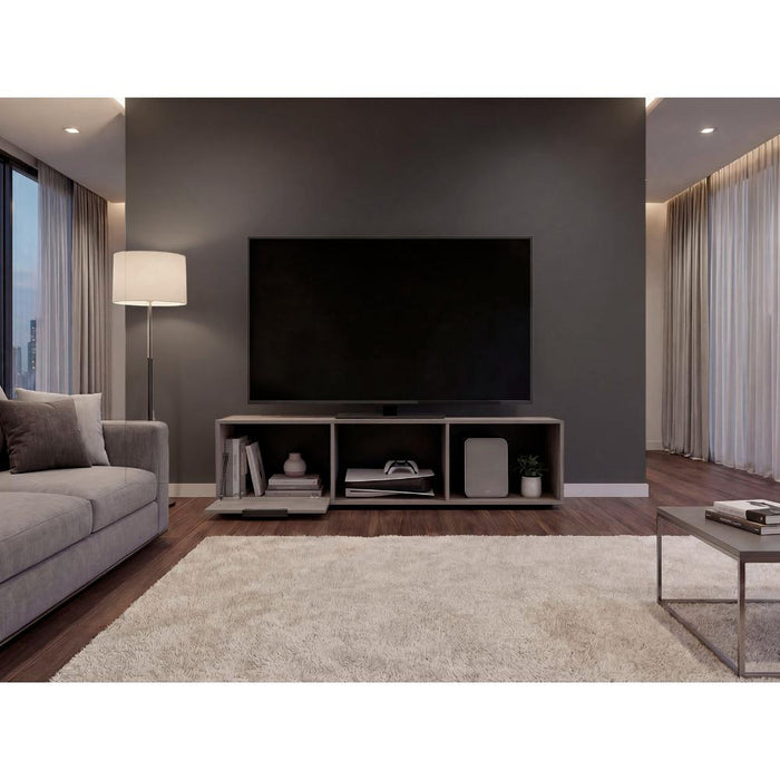 Mesa para TV Dorne, Positano, con Puerta Abatible, para Televisor hasta 65" ZF
