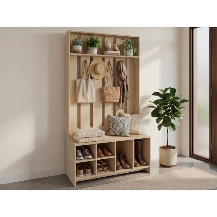 Mueble Auxiliar Zapatero, Cartagena, Ideal Para Ubicar Bolsos Entre Otros