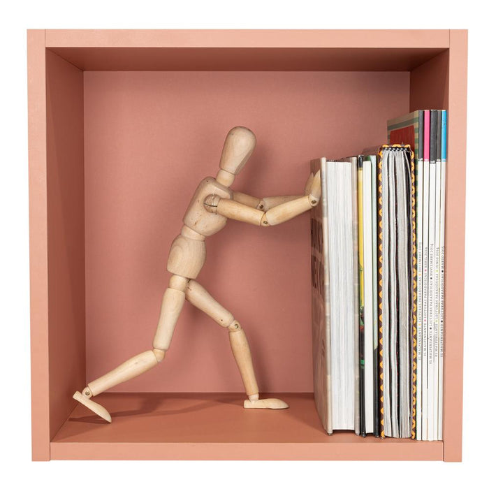 Repisa Veta, Arupo, con espacio para objetos decorativos