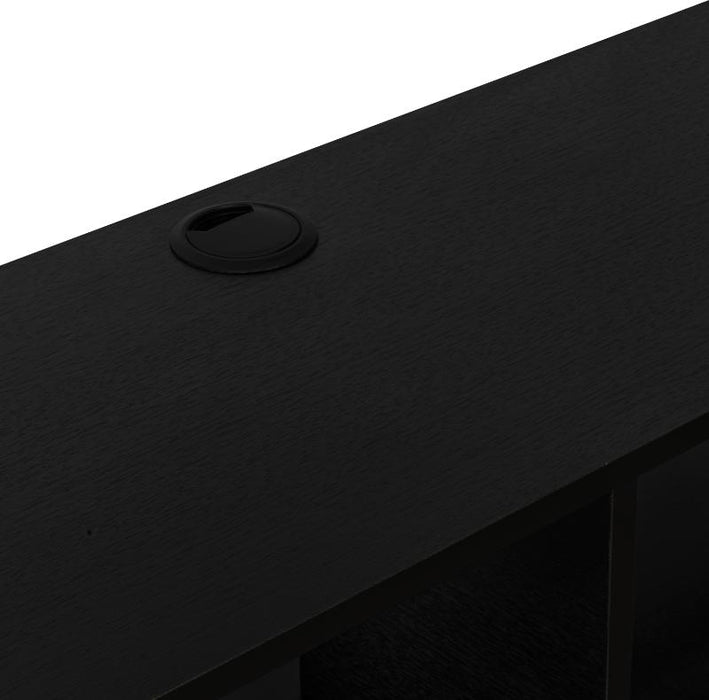 Repisa Flotante Kerin, Wengue, con dos espacios para ubicar objetos ZF