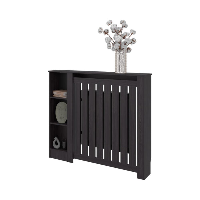 Cubierta para Radiador Joseph, Kronos Wengue, con Espacios para Objetos Decorativos ZF
