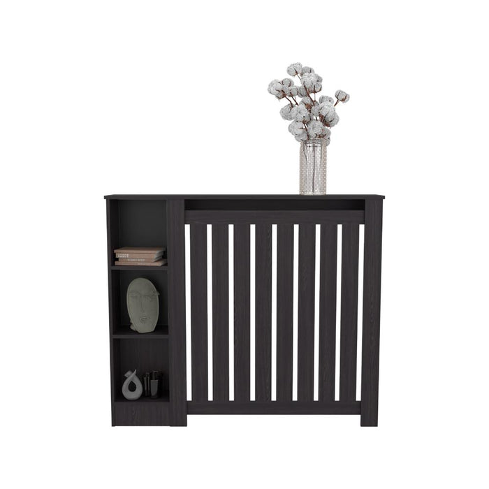 Cubierta para Radiador Joseph, Kronos Wengue, con Espacios para Objetos Decorativos ZF