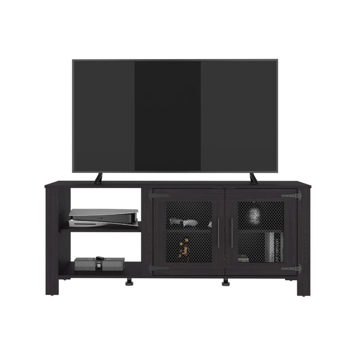 Mesa para TV Freedom, Wengue, con Dos Puertas Abatible, para Televisor hasta 65" ZF