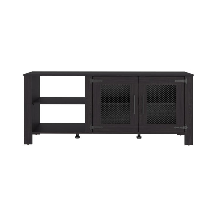 Mesa para TV Freedom, Wengue, con Dos Puertas Abatible, para Televisor hasta 65" ZF