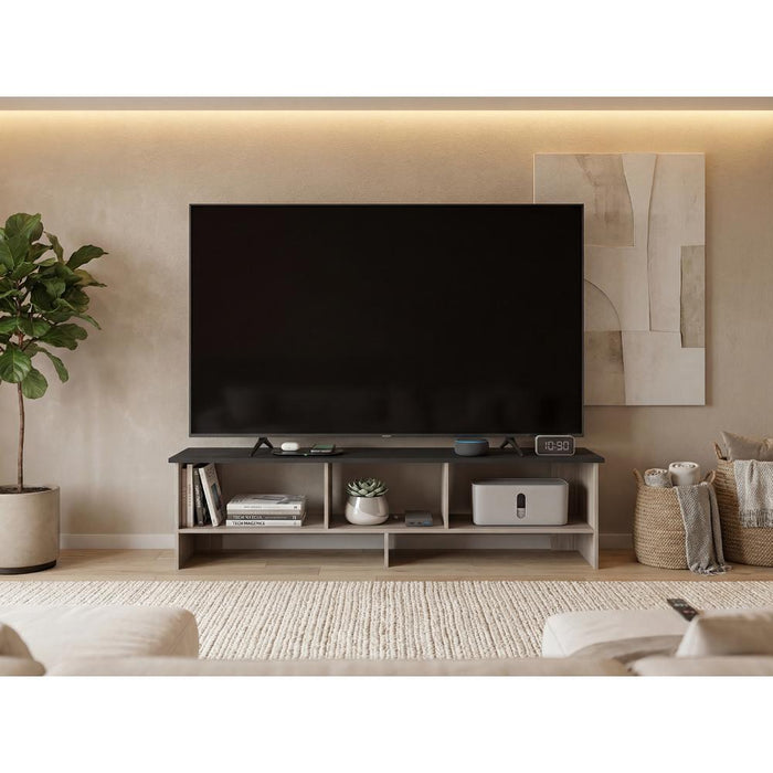 Mesa para TV Belga, Positano y Kronos Wengue, para Televisor hasta 65" ZF