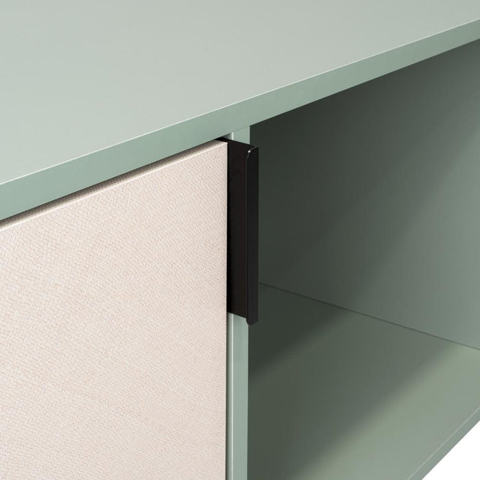 Mesa para TV Vulanno, Agave y Toquilla, Con Una Puerta Abatible 70"