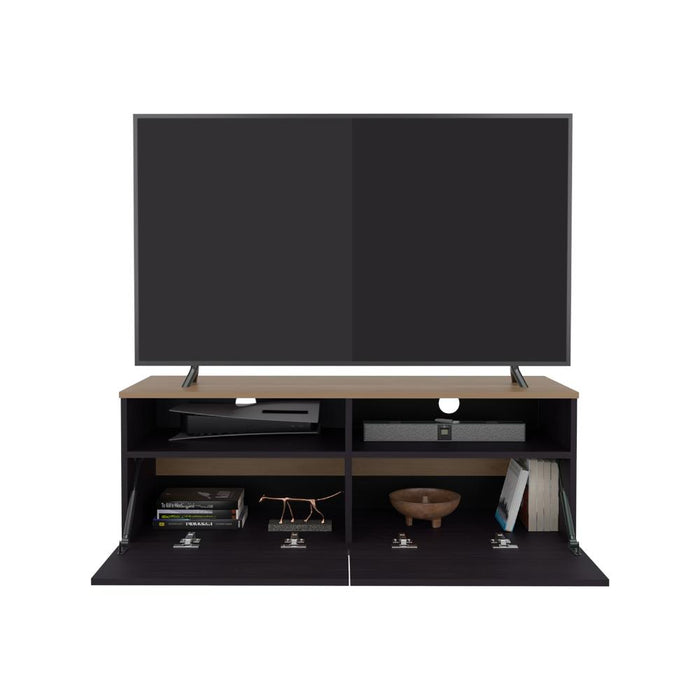 Mesa Para Tv Colman, Wengue y Fresno Europeo, para tv de hasta 49 pulgadas ZF