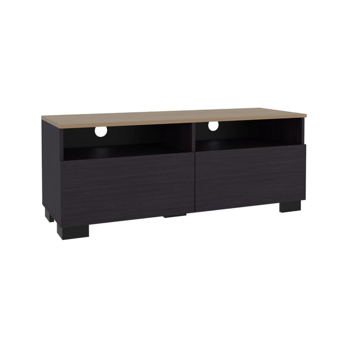 Mesa Para Tv Colman, Wengue y Fresno Europeo, para tv de hasta 49 pulgadas ZF